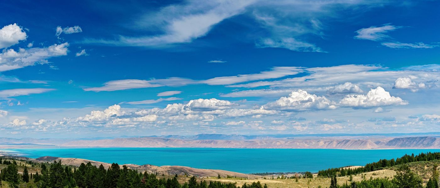Bear Lake seen from the northern rim